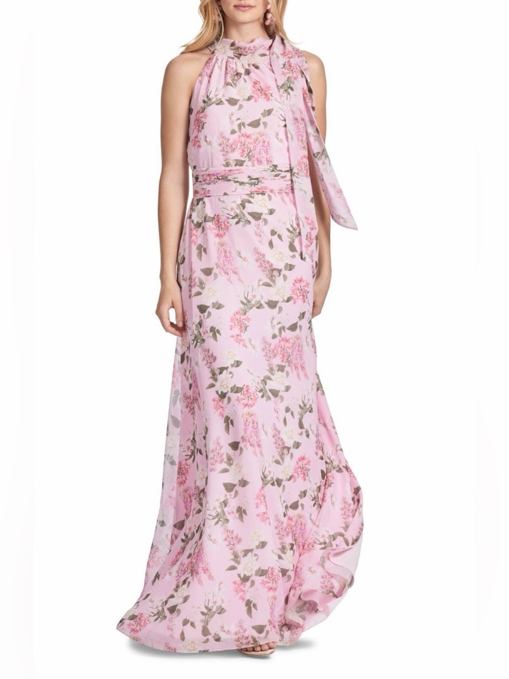 NWT Sachin + Babi Kayla Pink Pearl Wisteria Gown 6